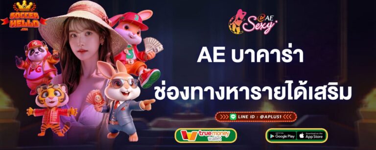 ae บาคาร่า ช่องทางหารายได้เสริม